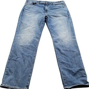 American Eagle Outfitters Men's Straight Jeans - Medium Blue